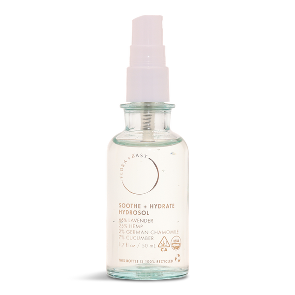 Soothe + Hydrate Barrier Building Hydrosol Primer - F L O R A +