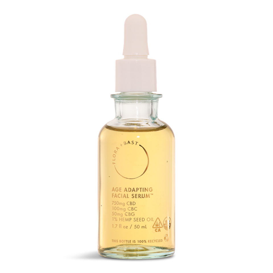 Organic, natural skincare oil with CBD for all skin types