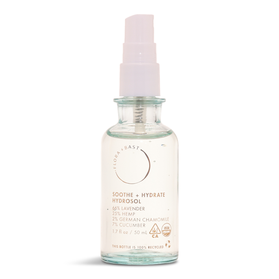 CBD face mist instantly hydrates skin with soothing botanicals